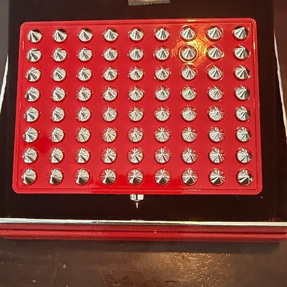Christian Louboutin Red Abracadabra La Palette Refillable Case - NIB - Picture 4 of 5